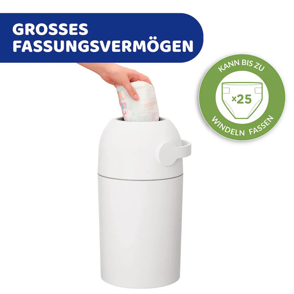 Chicco Windeleimer Odour Off weiß
