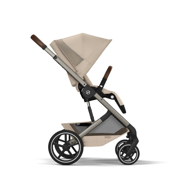 Cybex Balios S Lux mit Fold Cot 6in1 Set Almond Beige