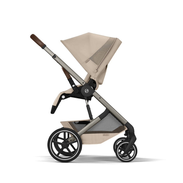 Cybex Balios S Lux mit Fold Cot 6in1 Set Almond Beige