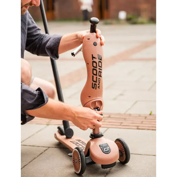 Scoot & Ride Highwaykick 1 Push and Go Mocha