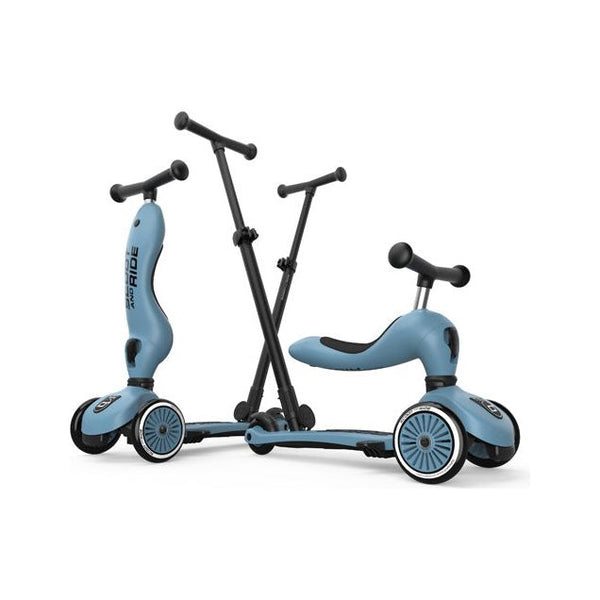 Scoot & Ride Highwaykick 1 Push and Go Steel