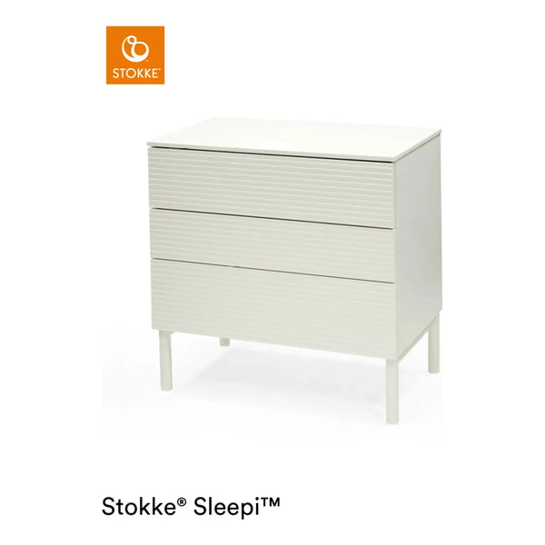 Stokke Sleepi Mini V3 Weiss+Mini Matratze+Kommode (Nur im Fachhandel!)