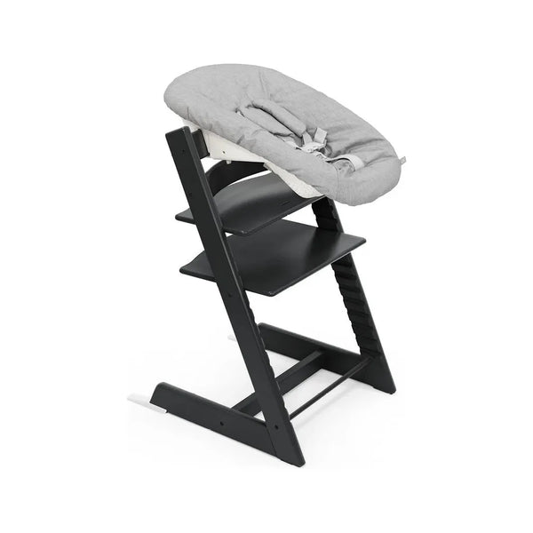 Stokke Tripp Trapp Black + BabySet + Tray