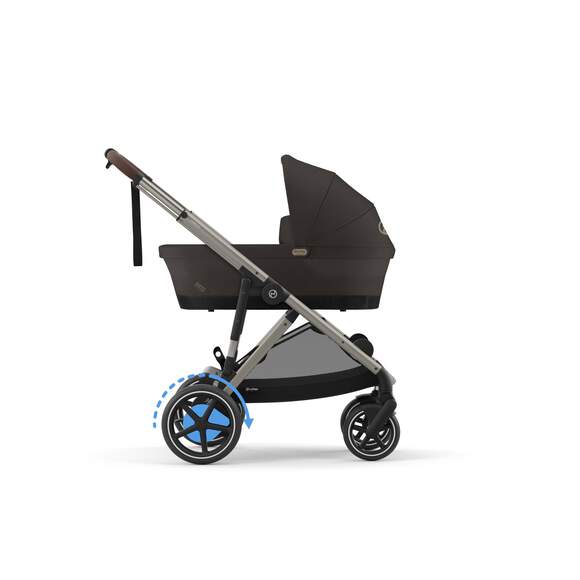 Cybex e-Gazelle S (Taupe Rahmen) Chocolate Brown