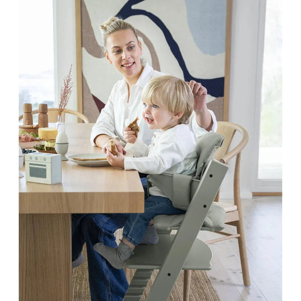 Stokke Tripp Trapp Glacier Green + BabySet+Tray