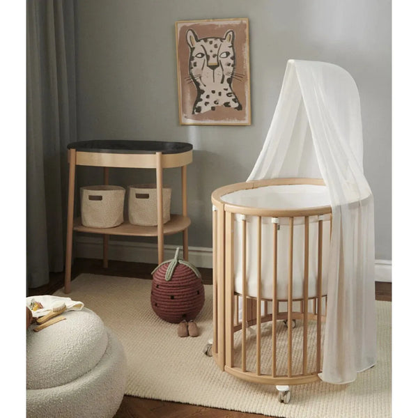 Stokke Sleepi Mini V3 Weiss+Mini Matratze+Kommode (Nur im Fachhandel!)