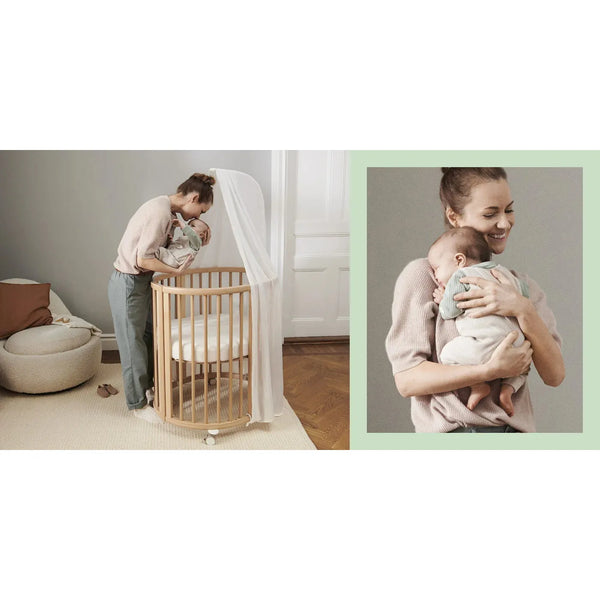 Stokke Sleepi Mini V3 Weiss+Mini Matratze+Kommode (Nur im Fachhandel!)