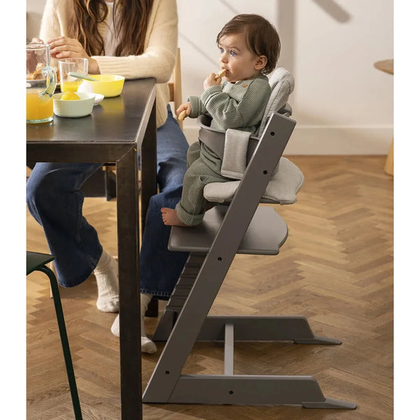 Stokke Tripp Trapp Storm Grey +BabySet + Tray