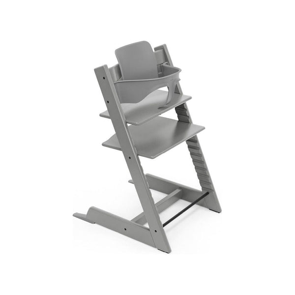 Stokke Tripp Trapp Storm Grey +BabySet + Tray