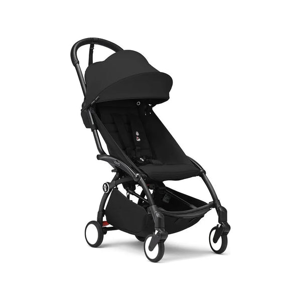 Stokke® YOYO³ Black / Black + Stokke Newborn Pack 0+ Black