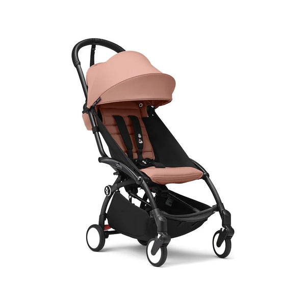 Stokke® YOYO³ Black / Ginger + Babyzen Cot Ginger