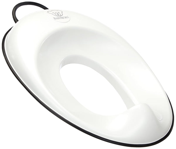 BabyBjörn Toilettensitz, Weiß/Schwarz
