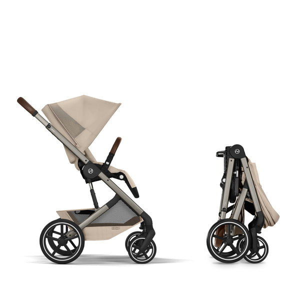 Cybex Balios S Lux mit Fold Cot 6in1 Set Almond Beige