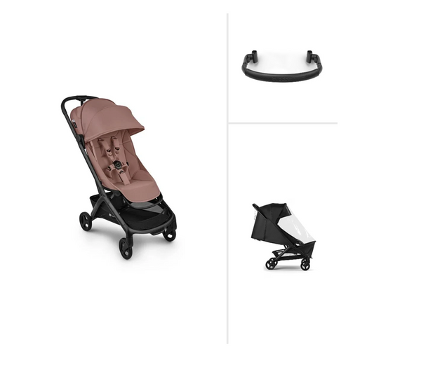Bugaboo Butterfly 2 Dusty Pink Bundle