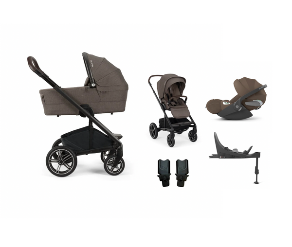 Nuna Mixx Next 4in1 Chestnut (Cybex) + Zubehör