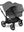 Bugaboo Donkey 6 Twin Moon Grey