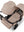 Bugaboo Donkey 6 Twin Desert Taupe