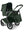 Bugaboo Wickeltasche Noir Midnight Green
