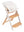 Chicco Hochstuhl Meraviglia Buche/White 4in1