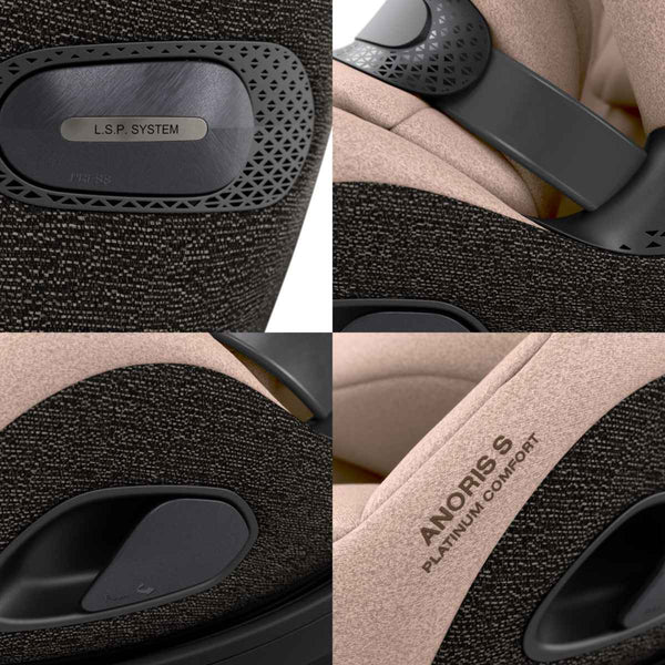 Cybex Anoris Si Comfort Cozy Beige (mit integrierter Basisstation)
