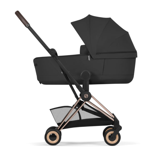 Cybex Coya mit faltbarer Babywanne - Rosegold / Sepia Black