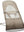 BabyBjörn Bouncer Balance Soft, hellgrauer Rahmen, Mesh, Graubeige/Weiß