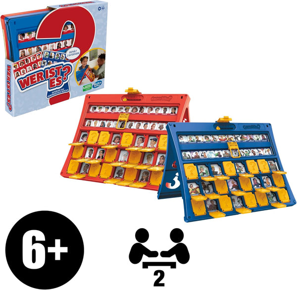 Hasbro Gaming Wer ist es? Ratespiel, Brettspiel für Kinder ab 6 Jahren, für 2 Spieler