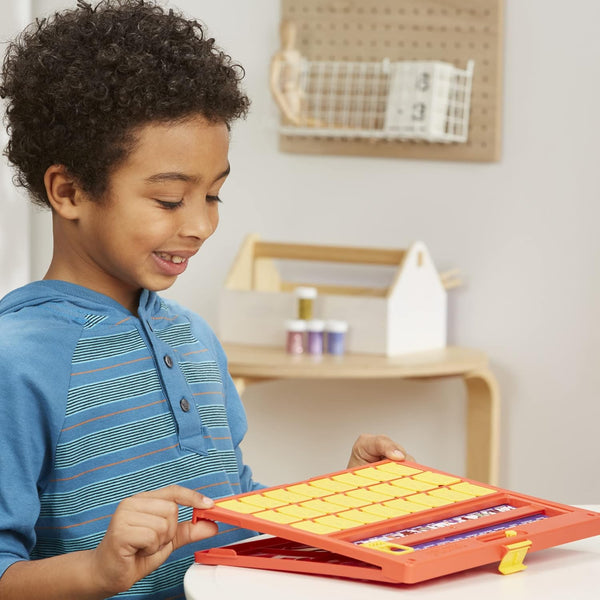 Hasbro Gaming Wer ist es? Ratespiel, Brettspiel für Kinder ab 6 Jahren, für 2 Spieler