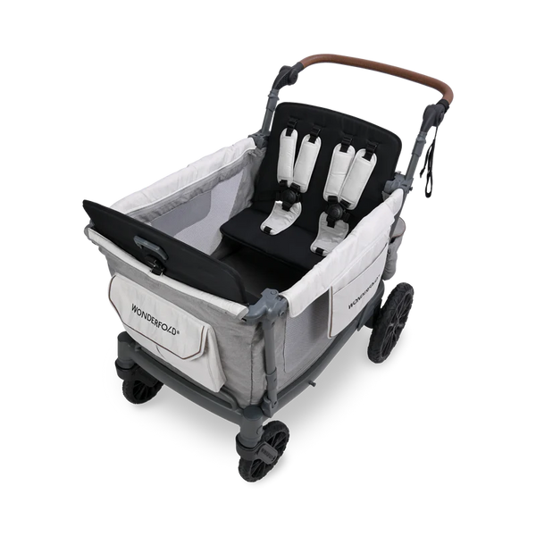 Wonderfold L4 Kinderwagen Grau (4 Sitzer)