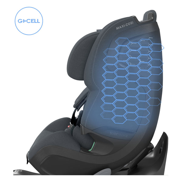 Maxi Cosi Pearl XL Slide Pro i-Size  (3M-12J) Authentic Graphite
