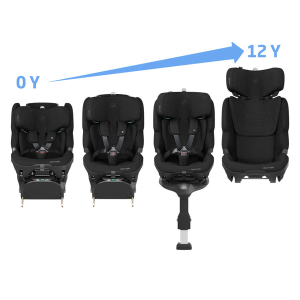 Maxi Cosi Pearl XL Slide Pro i-Size  (3M-12J) Authentic Black