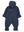Overall aus Melangefleece Blau Melange / Größe 56