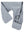Overall aus Melangefleece Hellgrau / Größe 56