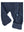 Overall aus Melangefleece Dunkelblau / Größe 62