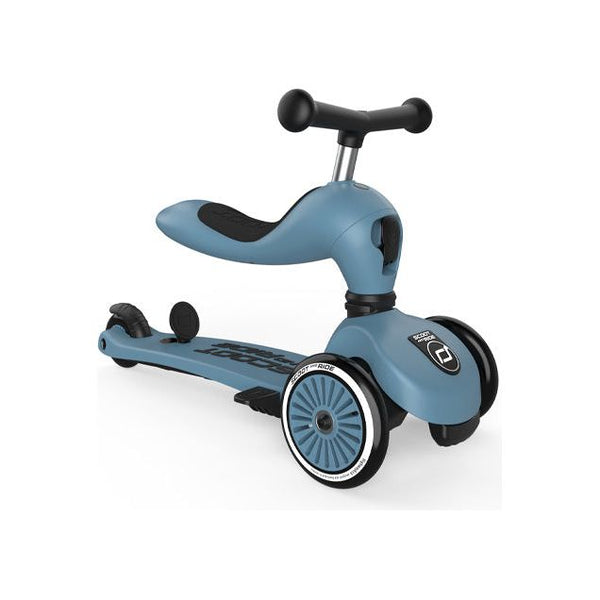 Scoot & Ride Highwaykick 1 Push and Go Steel
