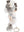 Sterntaler Spieluhr klein, Esel Emmi Girl in rosa, 19cm
