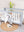 Babybay Kinder-, Baby- und Beistellbett All in One 70x140, weiß lackiert + Matratze