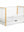Bett Natur + Lade 60 x 120