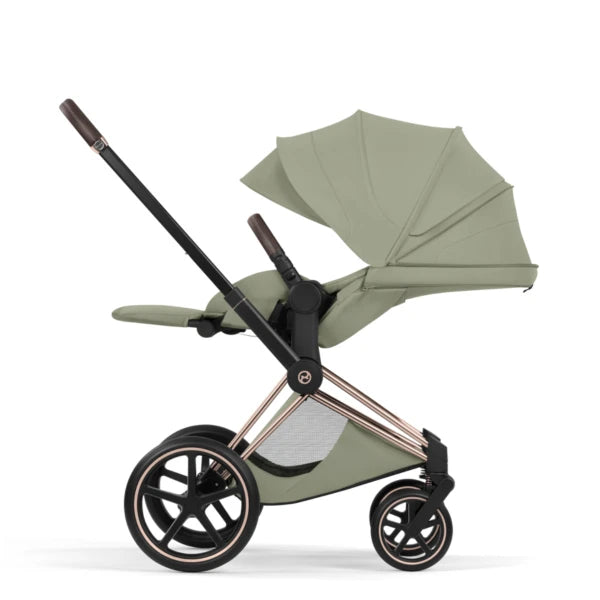 Cybex Priam 5 Style - Chrome Brown/Sage Green