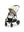 Cybex e-Gazelle S (Taupe Rahmen) Seashell Beige + Wanne