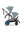 Cybex e-Gazelle S (Taupe Rahmen) Stormy Blue + Wanne