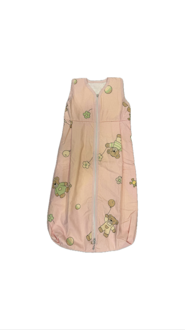 Schlafsack, Alvi, Apricot Bär, Größe 70