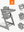 Stokke Tripp Trapp Storm Grey +BabySet + Tray