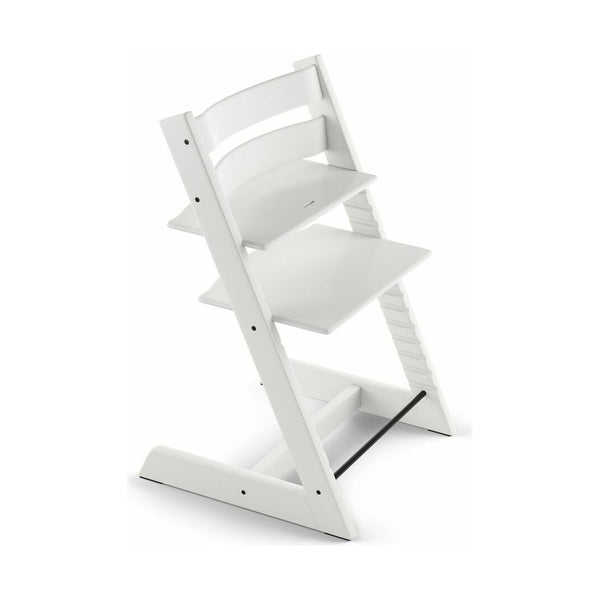 Stokke Tripp Trapp White + BabySet + Cushion Silver OCS